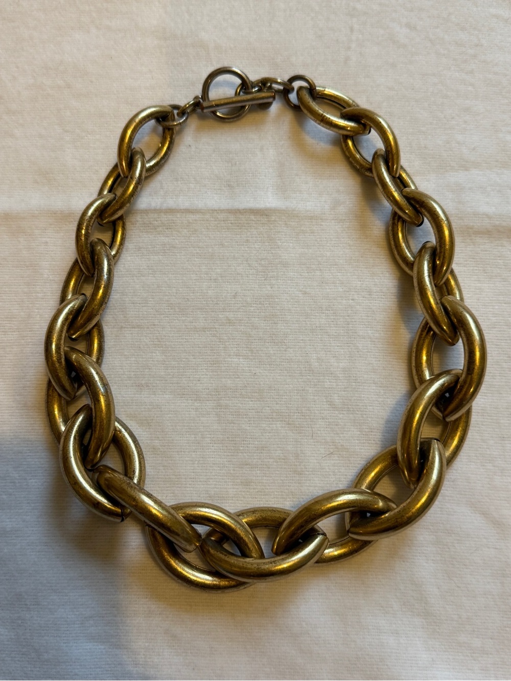 Gold-Tone Chunky Link Necklace - Women Jewelry